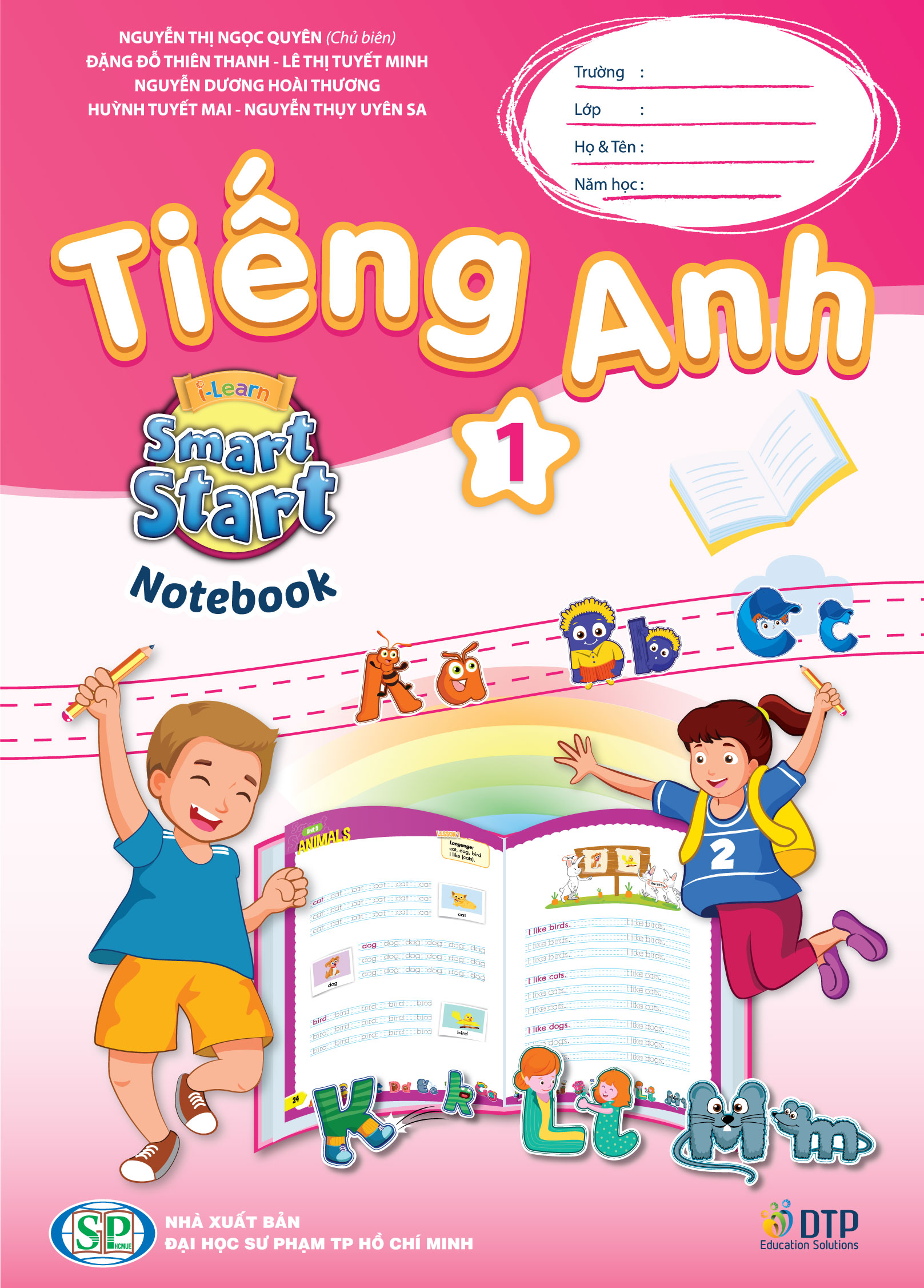 Combo Tiếng anh 1 I-learn smart start Student's cards + notebook