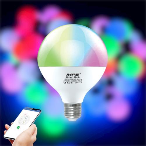 ĐÈN LED BULB SMART MPE 13W WIFI ĐỔI MÀU