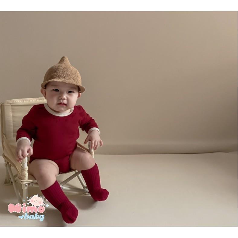 Mũ cói củ tỏi cho bé (6-18m) MH08 Mimo baby