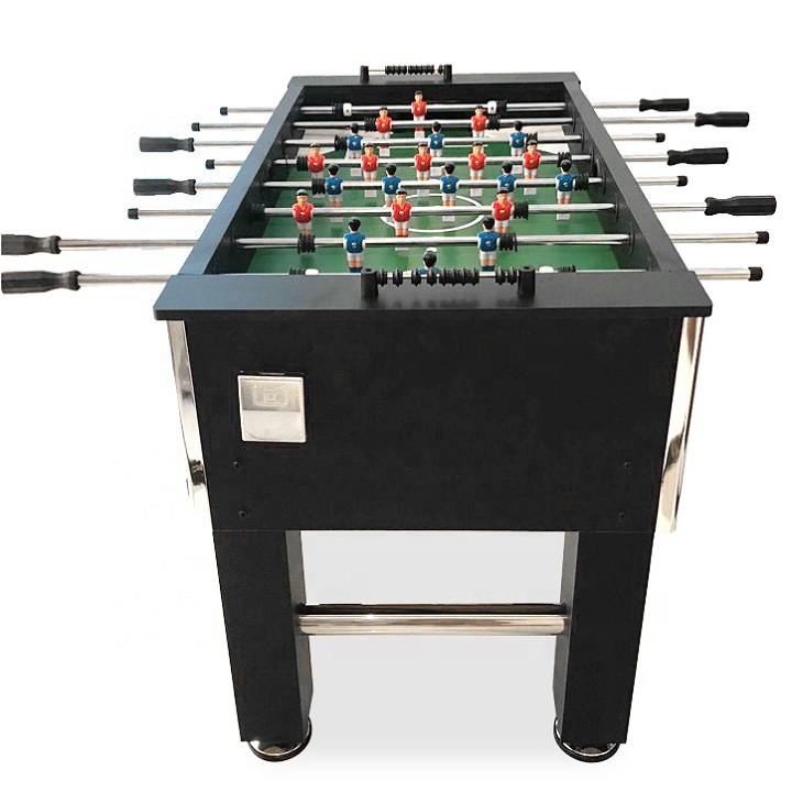 Bàn Bi Lắc Bóng Đá Cỡ Lớn 1,4m Harvard Black JX 101C Chuẩn Thi Đấu, Banh Bàn Foosball 1m4 Gia Đình,Văn Phòng