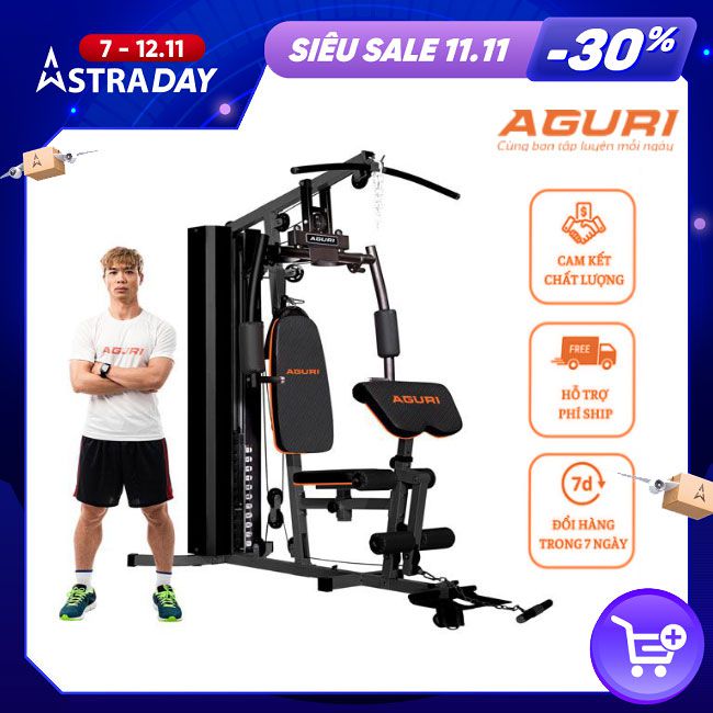 Giàn tạ tập gym AGURI AGG-402N