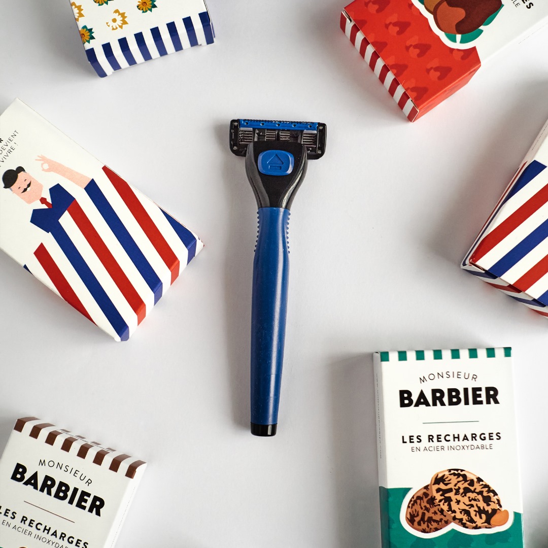 Kem làm mềm bảo vệ và dương da trước khi cạo thiên nhiên dành cho nam Monsieur Barbier 75ml