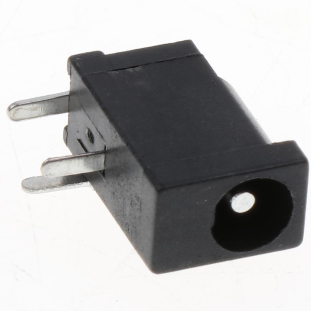 20x DC Power Panel Mount Female Socket Connector Plug 3.5mmx1.35mm