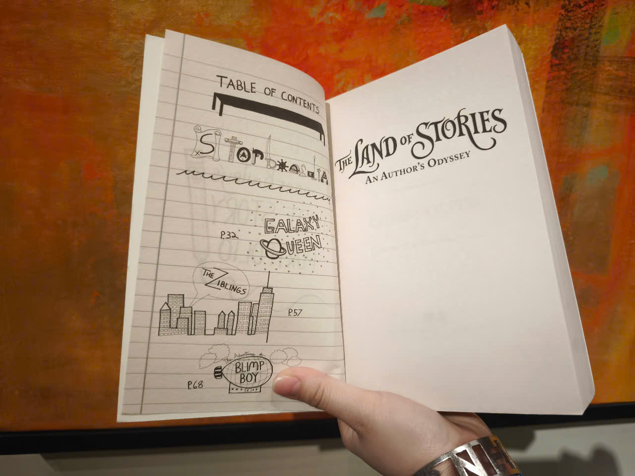 Sách - The Land of Stories: An Author's Odyssey by Chris Colfer - Children's Books in English
