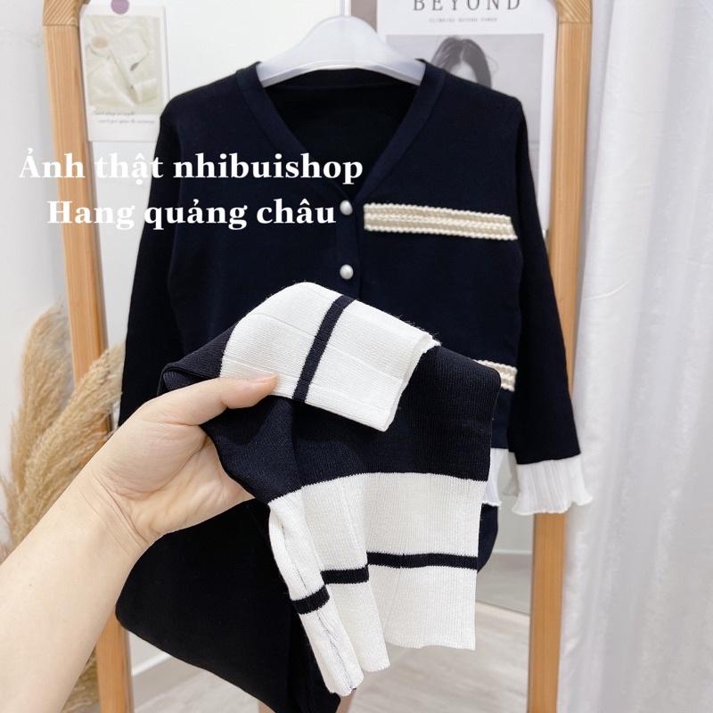 Set len quảng châu pha ren dành cho nữ siêu xinh, siêu hach dáng cực đẹp