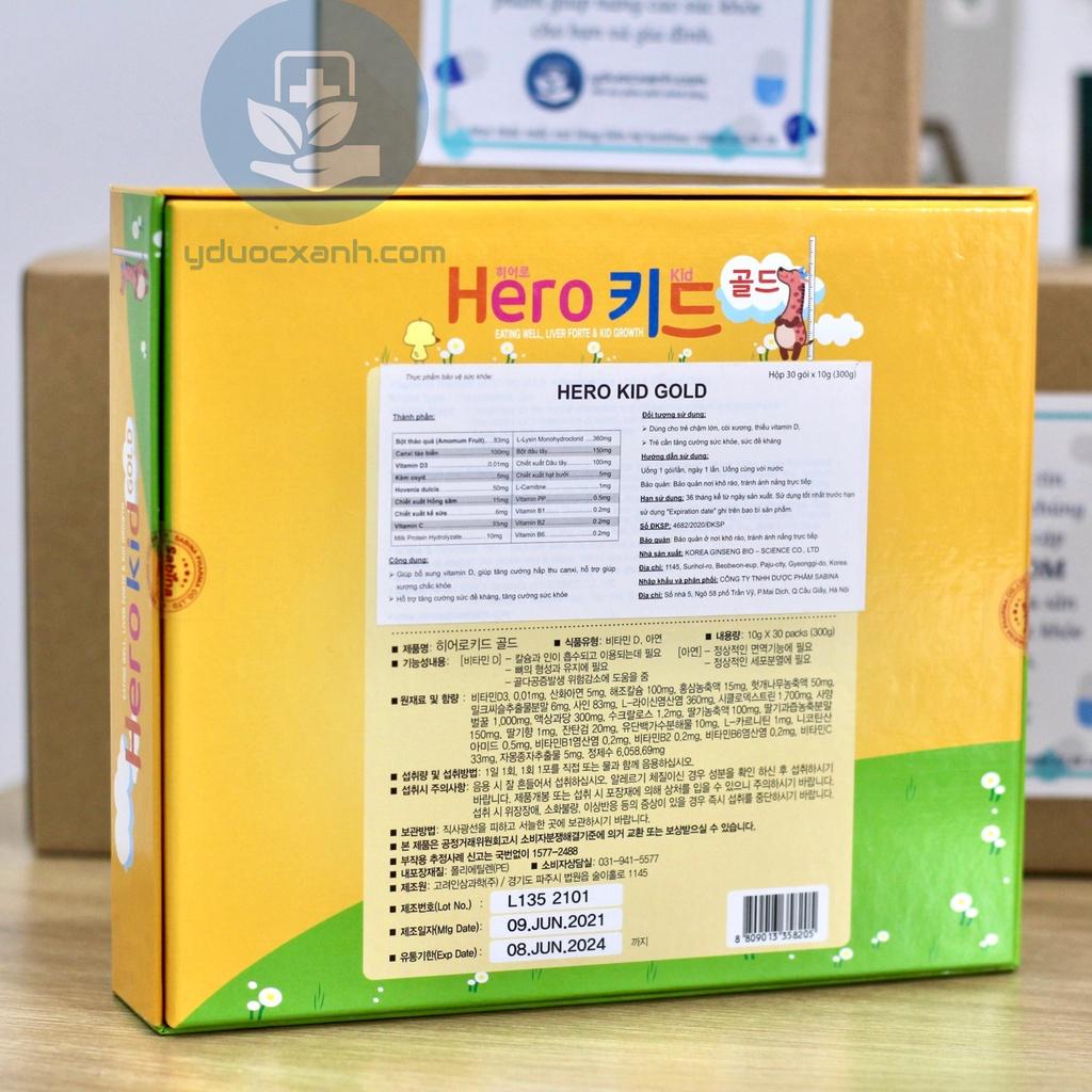 Siro Ăn Ngon Cho Bé HERO KID GOLD của Hàn Quốc - Y Dược Xanh