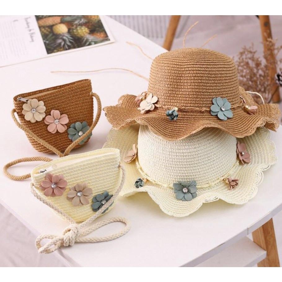 COMBO NÓN VÀ TÚI CÓI THỜI TRANG CHO BÉ