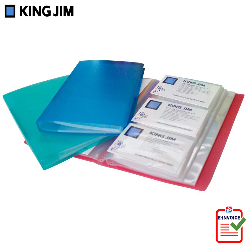 Sổ 120 danh thiếp King Jim 212T-120GSV