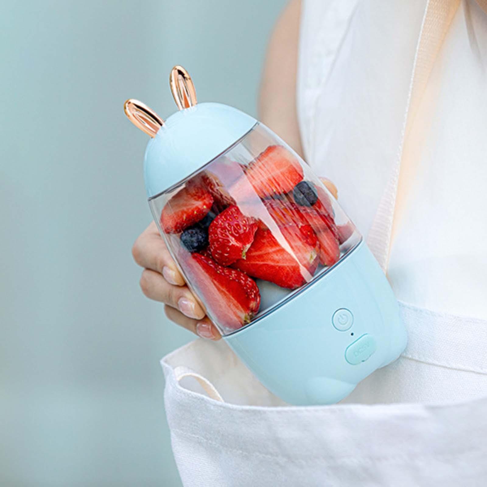 330ml Juicer Cup Blender Rechargeable Food Processor