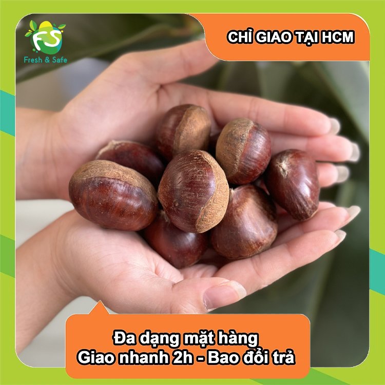 [CHỈ GIAO HCM] Hạt dẻ tươi - 500g