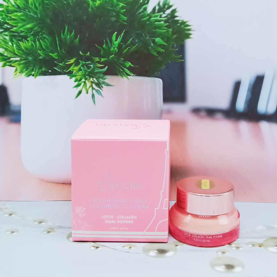 Tinh Chất Trắng Da Giữ Ẩm Chống Nắng 15g Senvita