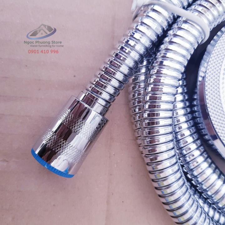 Vòi sen tắm lạnh tăng áp lực nước đồng mạ Niken WUFENG ĐÀI LOAN WF252S