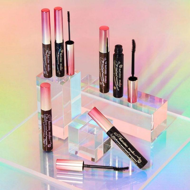 Mascara Dạng Màng Flim Không Lem Trôi Giữ Nếp Cong Và Làm Dày Rậm Mi Kissme Heroine Make (6 G)