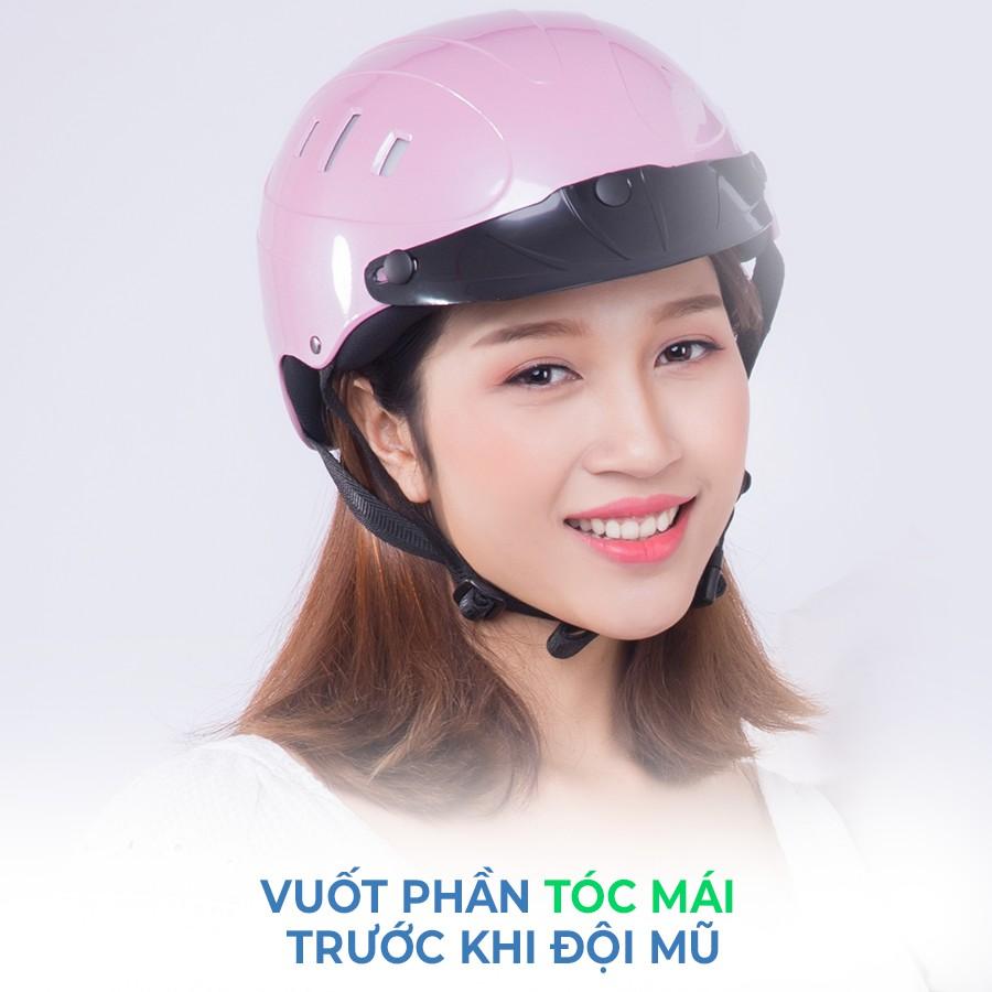 Mũ Bảo Hiểm Nửa Đầu Protec Rosa RLW Đơn Màu - Size L