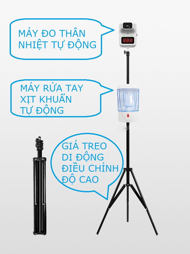 Máy đo thân nhiệt cảm ứng hồng ngoại K3 pro