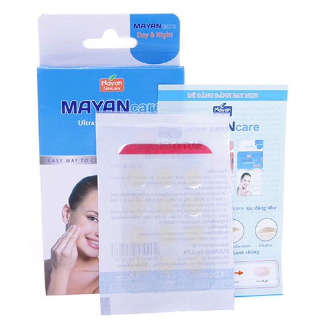 Miếng dán mụn Mayan 12 miếng