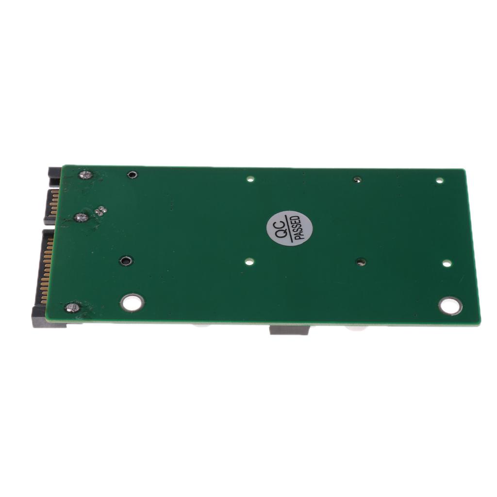 Mini Pcie mSATA Interface SSD to 2.5''  Drive Adapter Converter Card