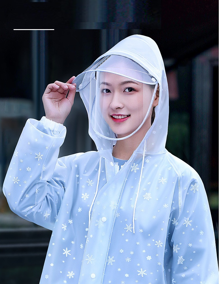 Áo Mưa, Quần Áo Mưa Bộ Nữ Dày Thân Dài Chống Bão Chống Nước người lớn, áo mưa bộ , raincoat coat