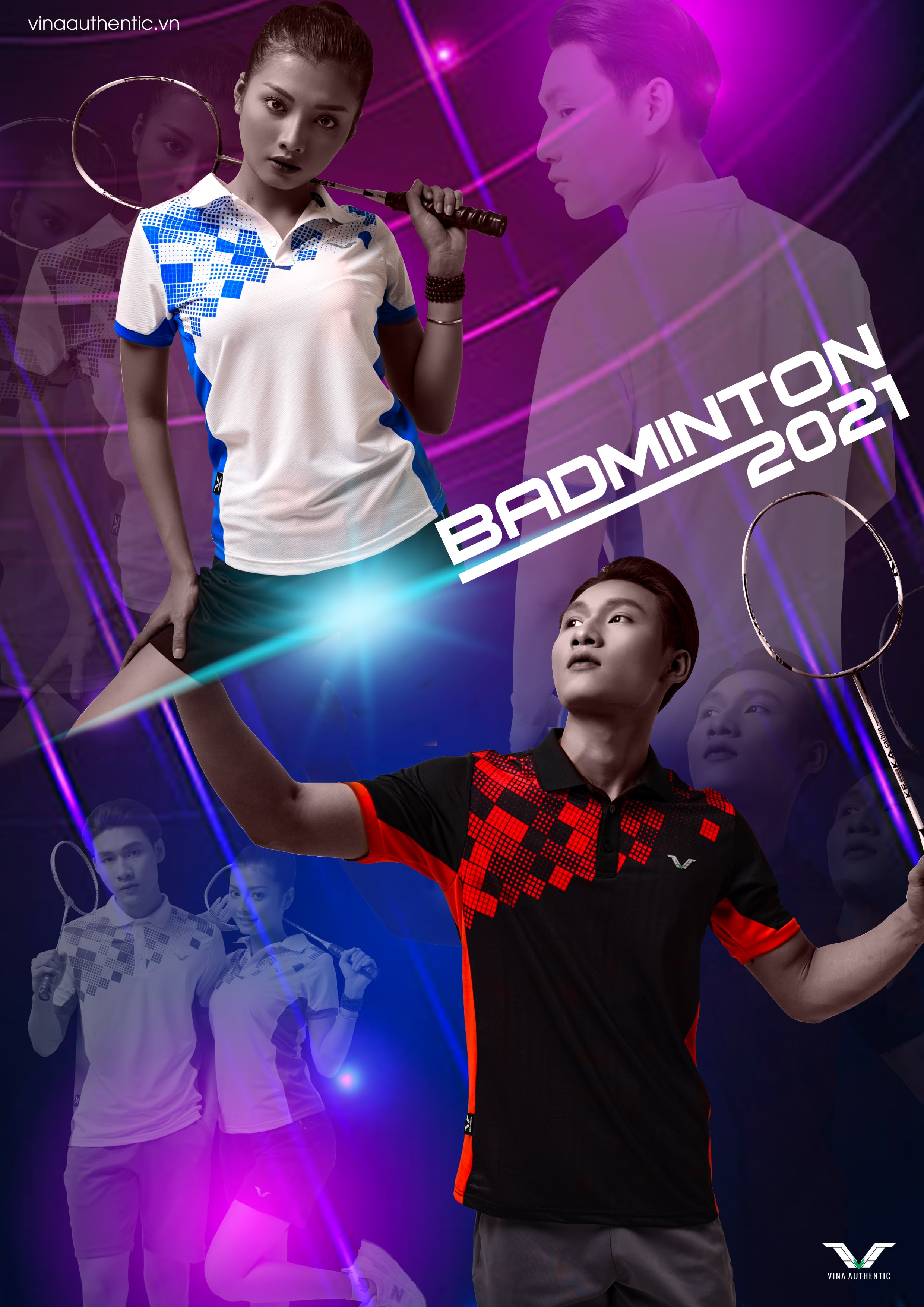 Set bộ thể thao nữ CẦU LÔNG badminton NEWP05 cao cấp, chất lượng, chuẩn form, hàng chính hãng