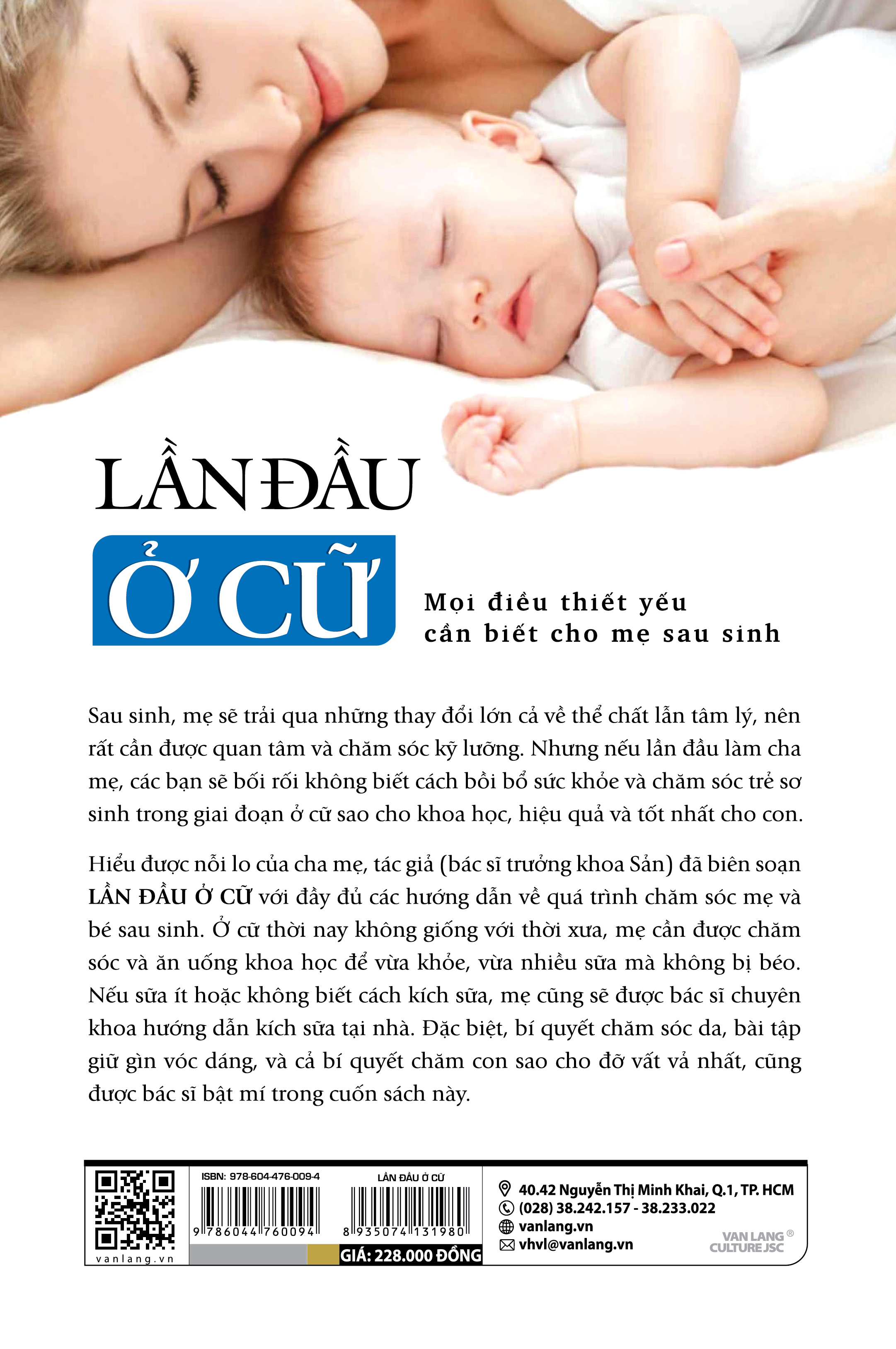 Lần Đầu Ở Cữ - Vanlangbooks