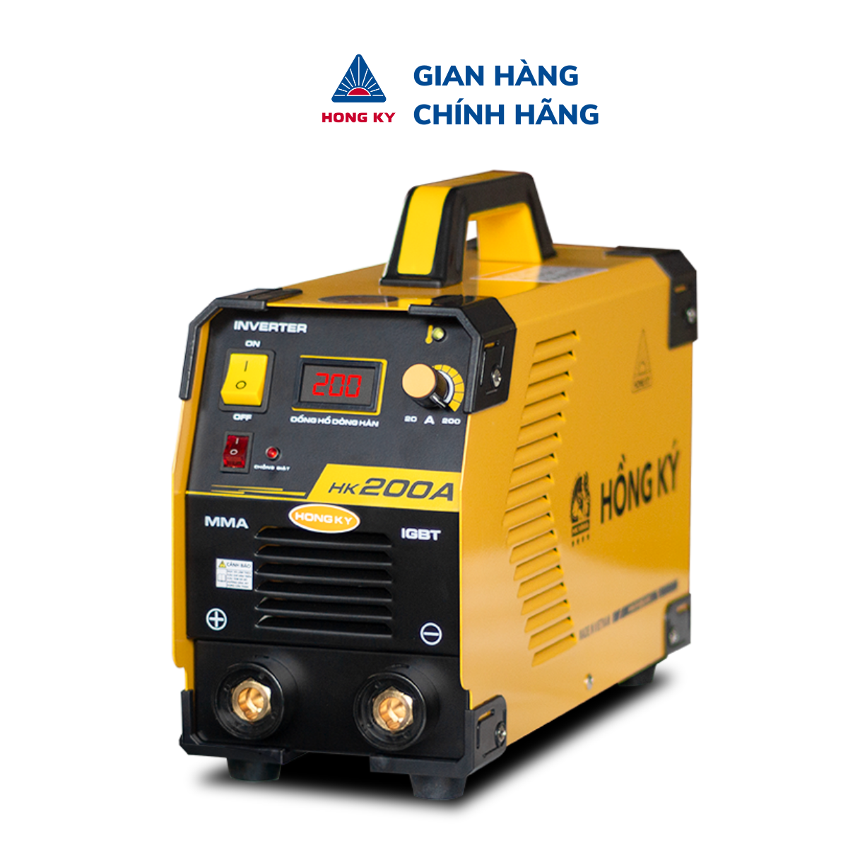 Máy hàn que MMA Hồng Ký IGBT Inverter 200 Ampe 220V HK200A