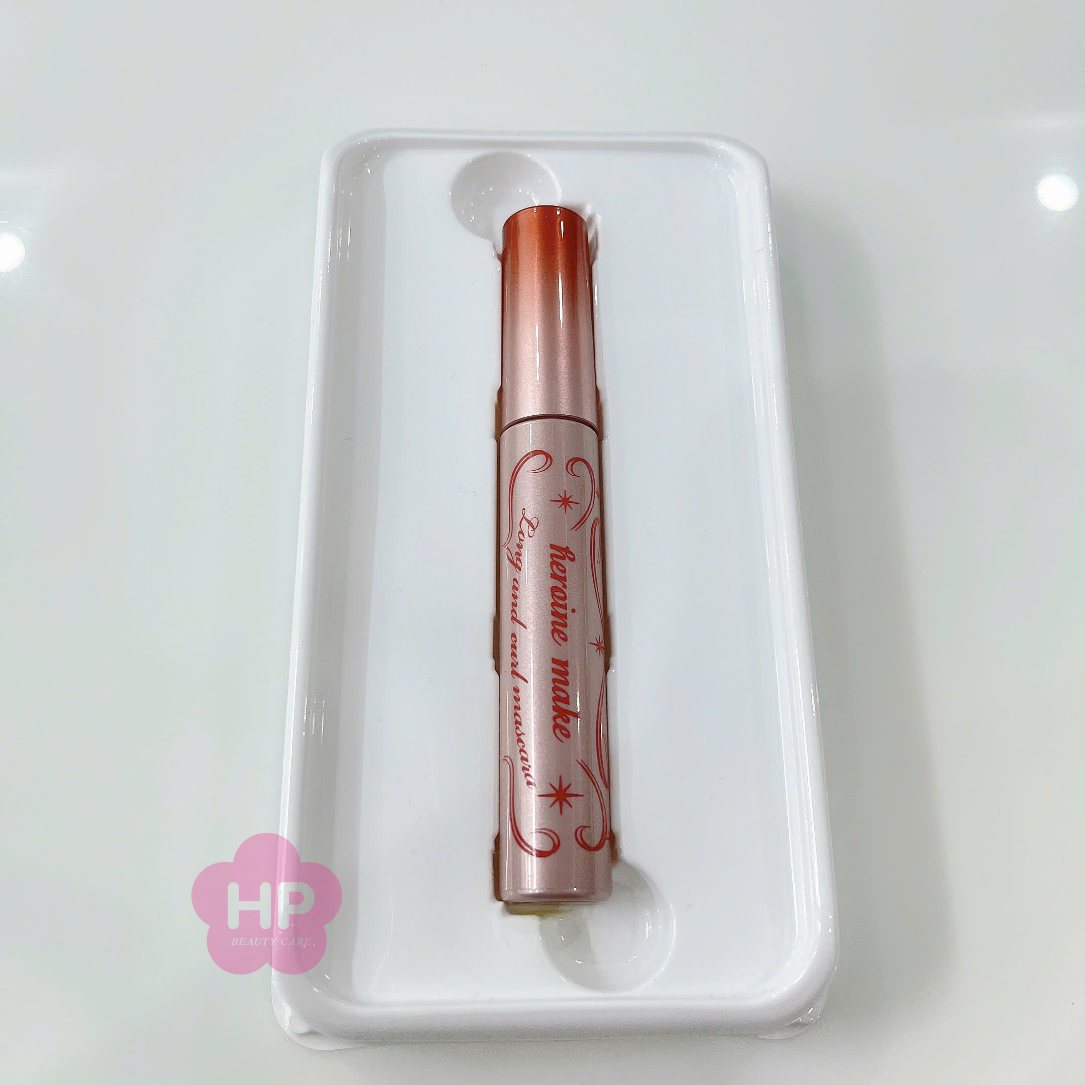 Mascara Dạng Màng Film Giúp Nâng Cong Và Dài Mi Kissme Heroine Make Long &amp; Curl Mascara Advanced Film 6G ( Màu Đồng Ánh Hồng )