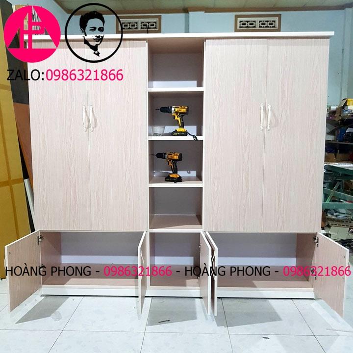 Tủ quần áo 5 cánh - Tủ nhựa đài loan Hàng cao cấp