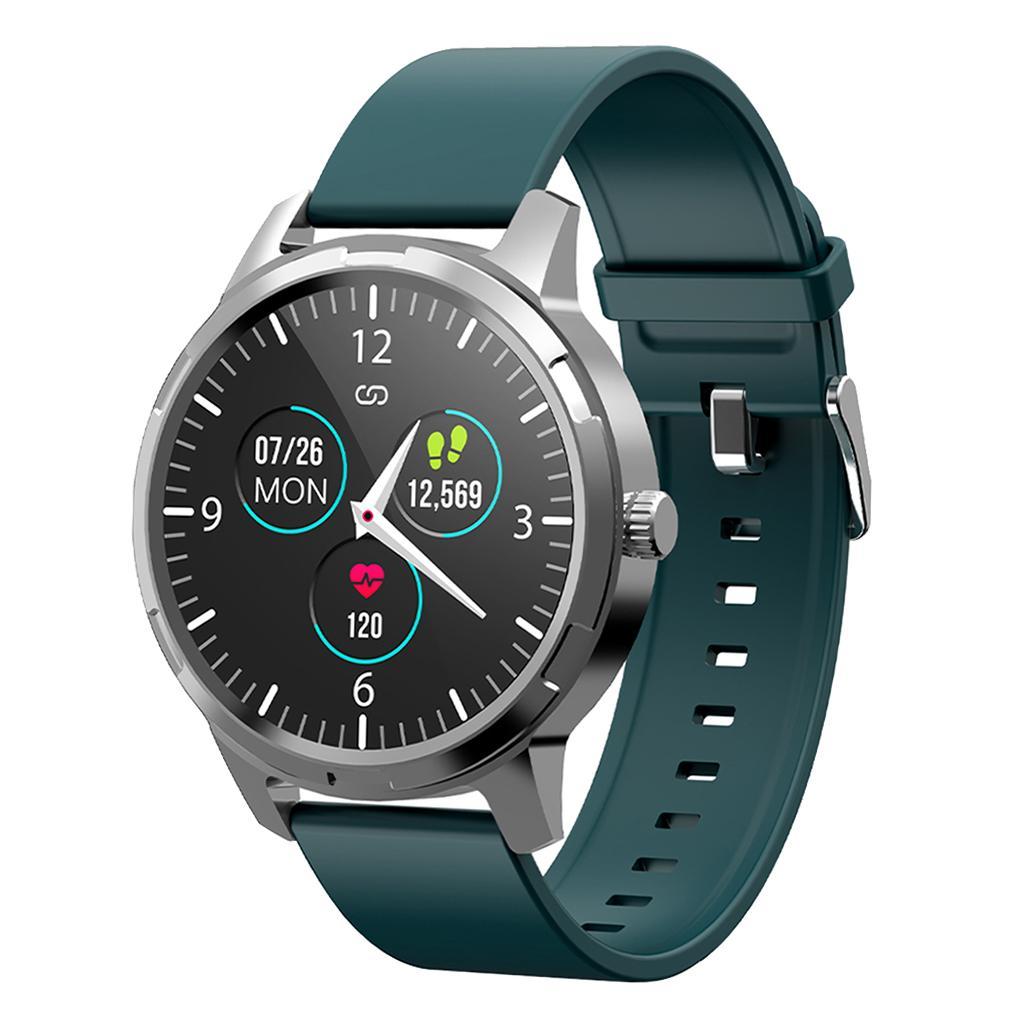 Smart Watch Fitness  Waterproof  Sleep Monitor Black