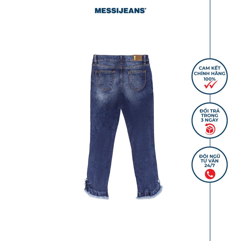 Quần jeans lửng nữ kiểu ống ôm MESSI SJW-746-18