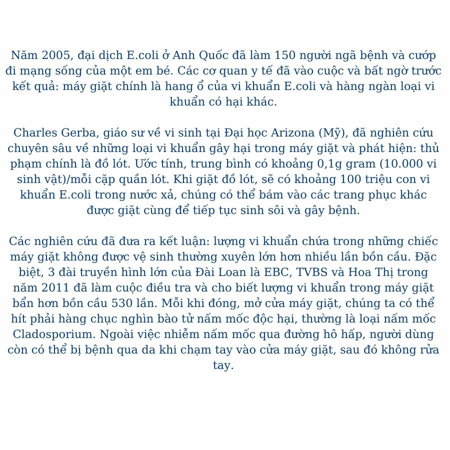 1 Viên Vệ Sinh Lồng Máy Giặt Công Nghệ Cao Seaways - Diệt Sạch 99,99% Vi Khuẩn -Tẩy Sạch Cặn Máy Giặt