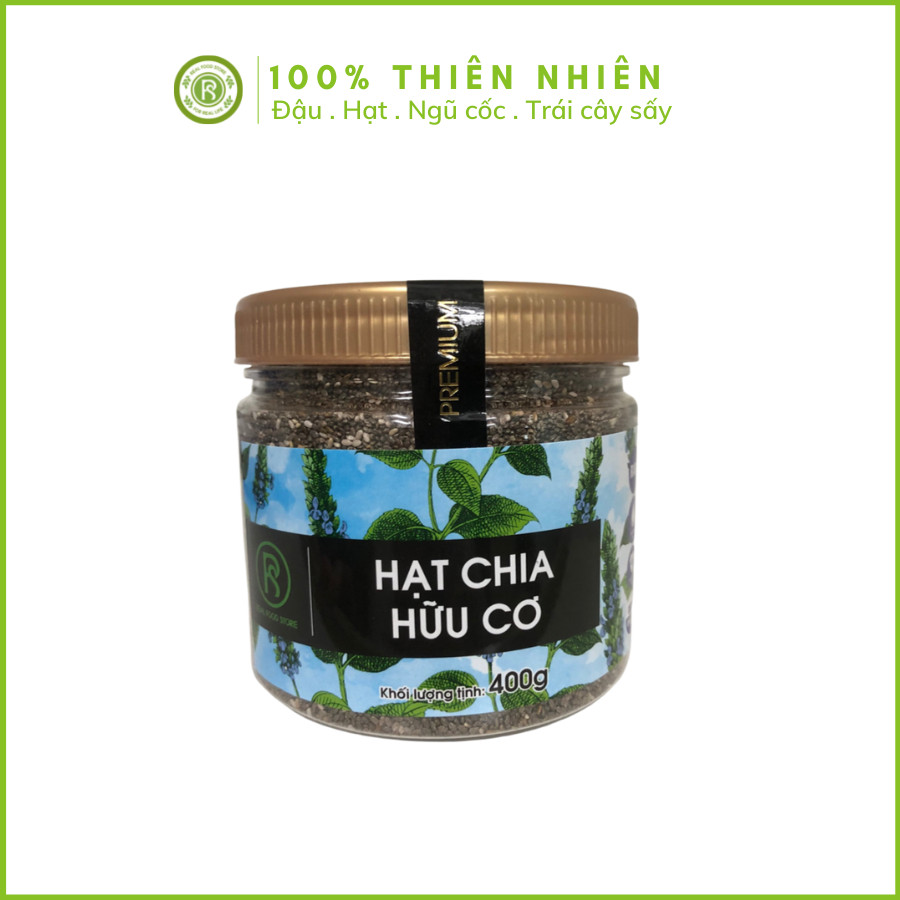 Hạt Chia Hữu Cơ Mỹ Real Food (1kg/350g/30g)