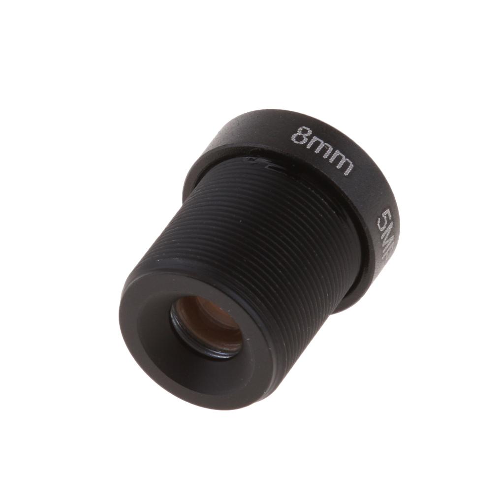 1/2.5'' HD 5mp 8mm 48 Degree Angle IR Board Lens M12 for Security IP Camera