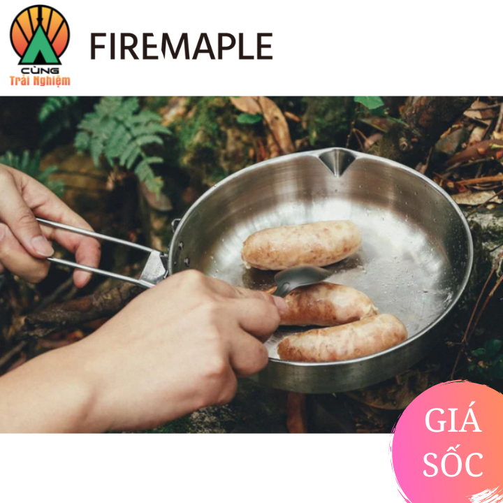 Chảo Cao Cấp Chuyên Dụng Dã Ngoại Fire-Maple Cho Hoạt Động Nấu Ăn Ngoài Trời FMC-ANTARC-FRYPAN-8