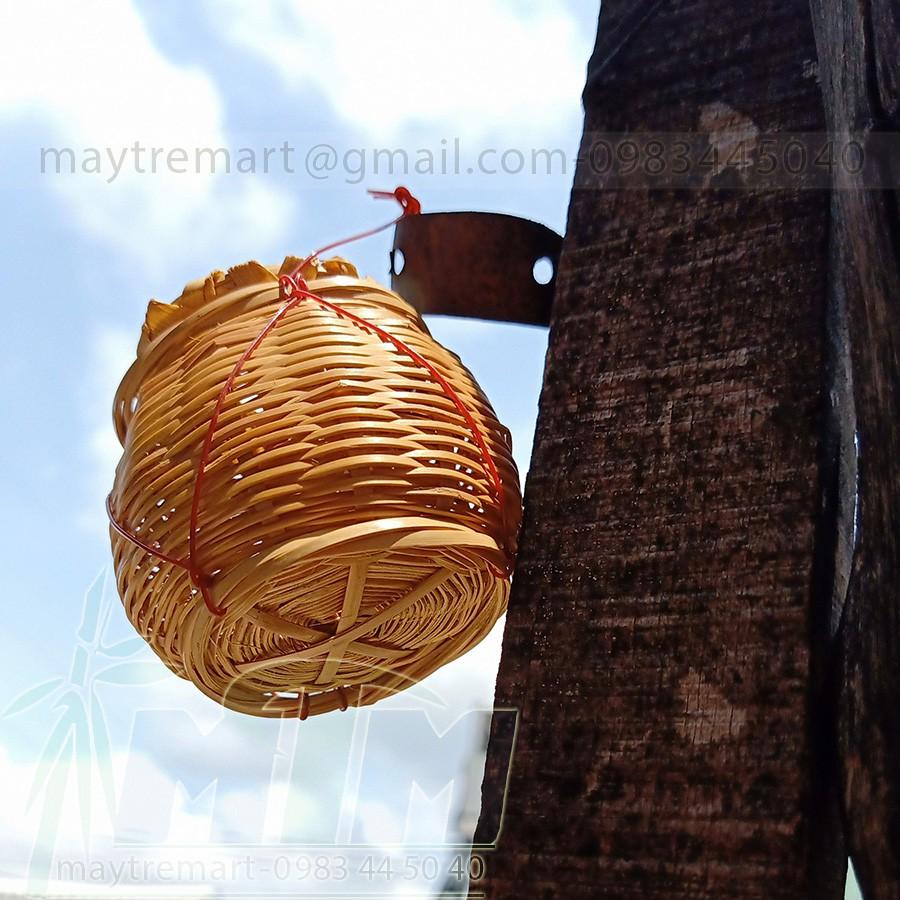 Giỏ mây tre, giỏ cá nhí - Phụ kiện trang trí, chụp hình.