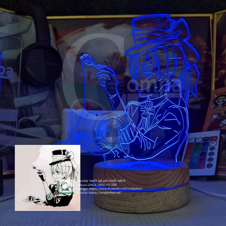 Đèn Ngủ Kuroshitsuji Hắc Quản Gia Ciel Phantomhive Type 02 AHQG0102 16 MÀU TÙY CHỈNH