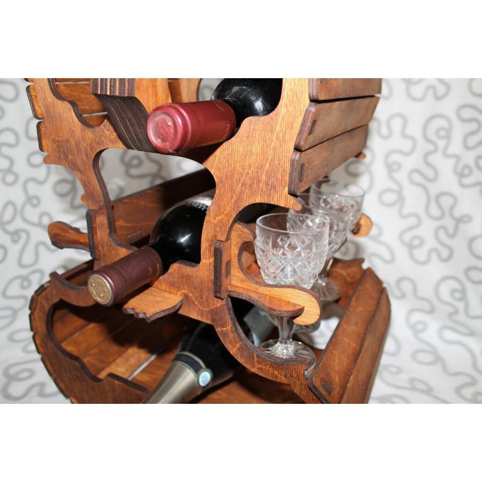 Hộp đựng chai trang trí J2