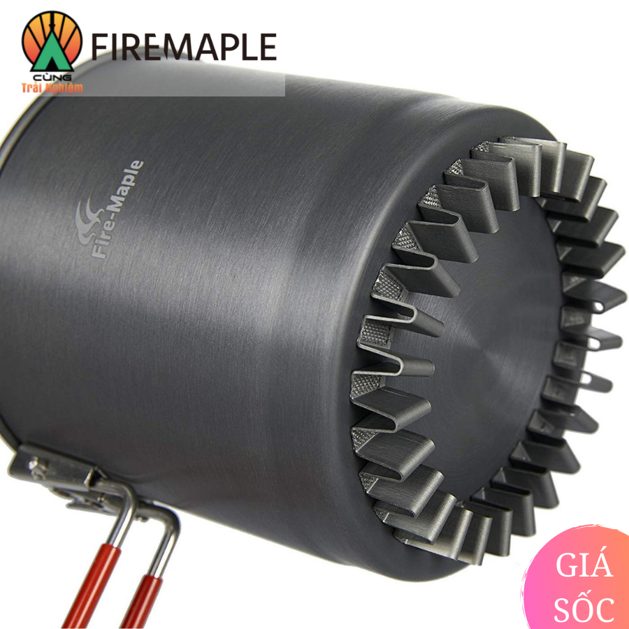 Bộ Nồi Đa Năng Dã Ngoại Chuyên Dụng Fire Maple FMS-STEAM Cho Hoạt Động Nấu Ăn Ngoài Trời ISLAND STEAM KIT