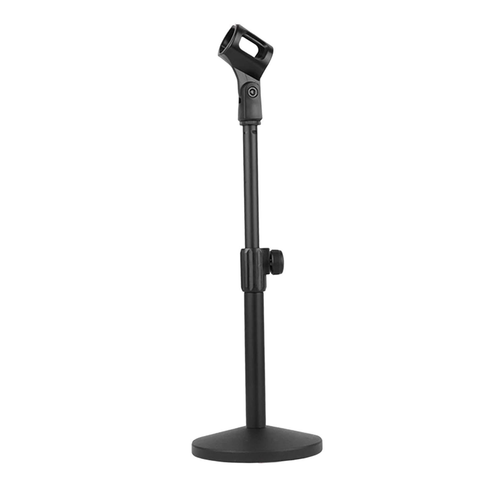 Desktop Microphone Stand Metal Adjustable Table Mic Stand for Concert Stage Performance