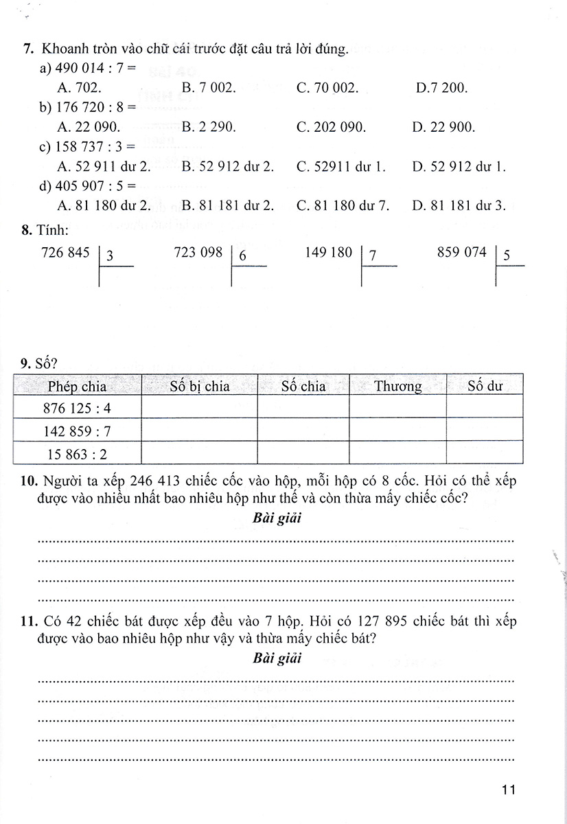 Thực Hành Giải Toán Lớp 4 Tập 2 _HA