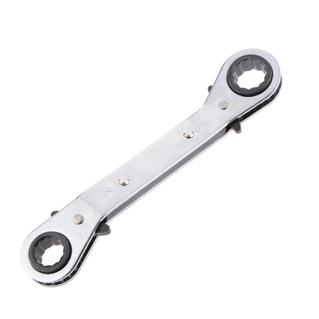 14x17mm Metric Offset  Wrench Spanner Ratchet Metric Garage Hand Tools