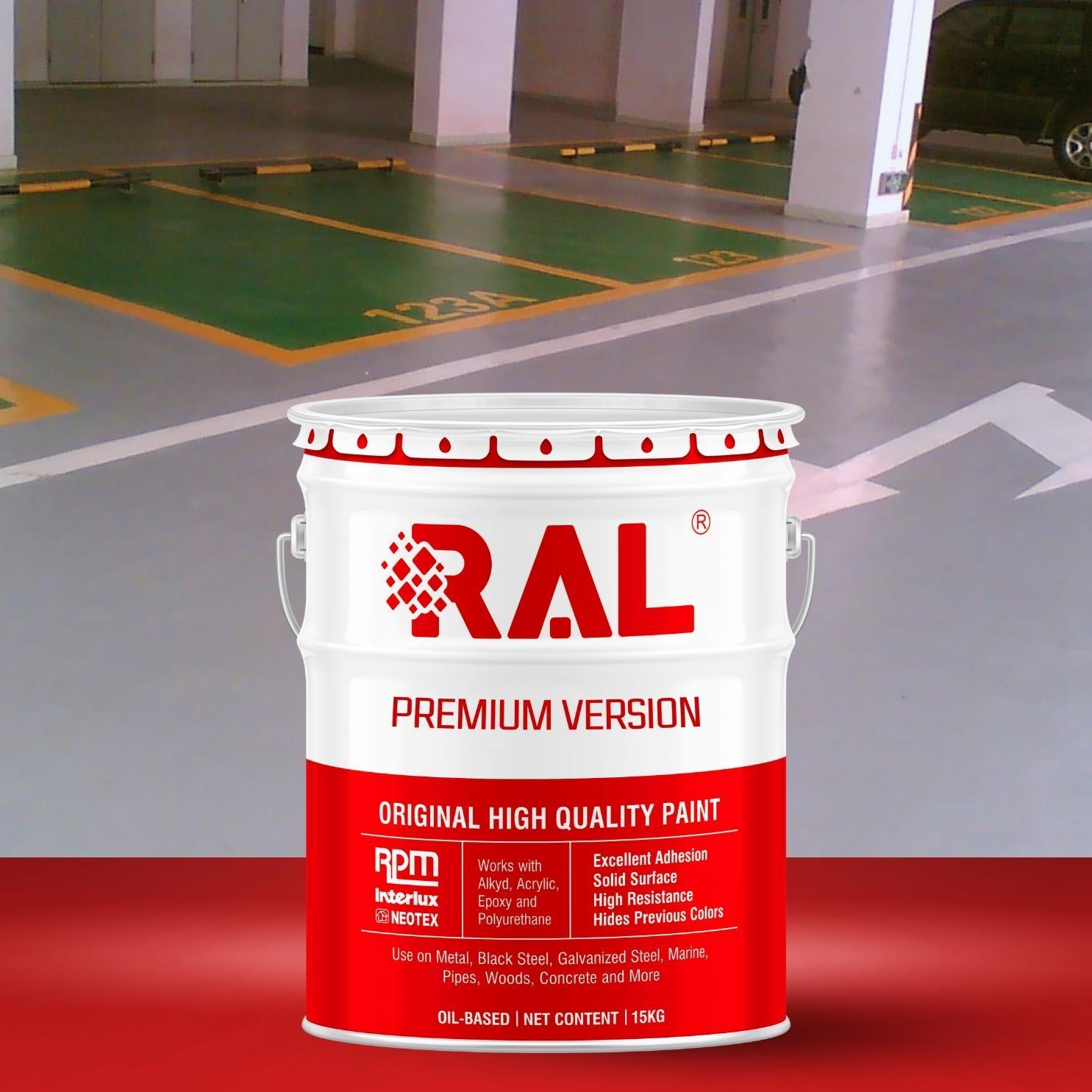 Sơn sàn Garage Acylic 2IN1 (Lót+phủ) RAL GARAGE FLOOR 2IN1 - 5KG