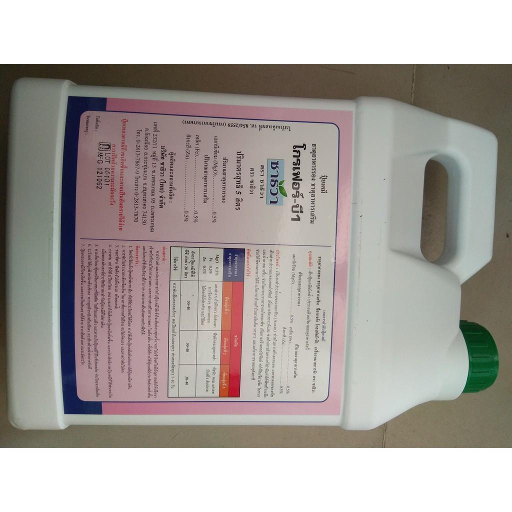 Phân bón lá Vitamin B1 Grofer nhập khẩu Thái lan - can 5 lit