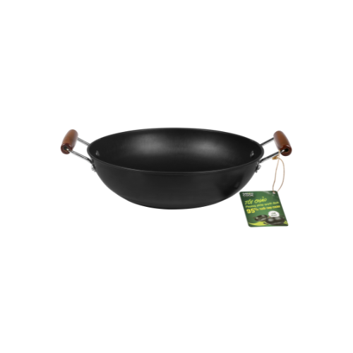 chảo Saute Pan steel deep piety nitriding green Cook GCW01 available on all kinds of kitchen