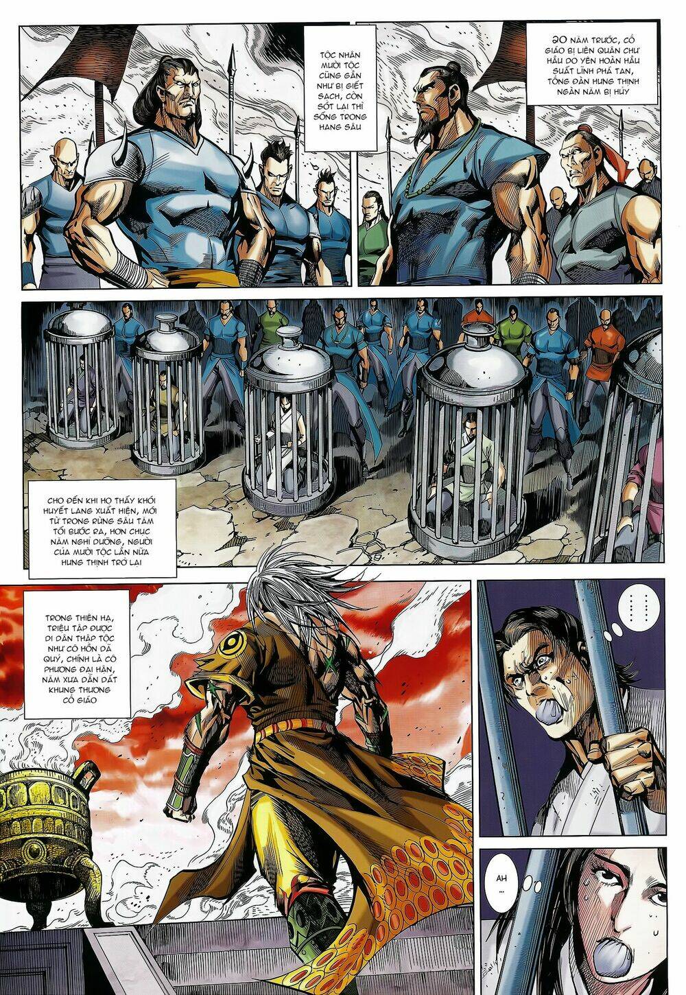 xuân thu mãnh sĩ chapter 15.1 3