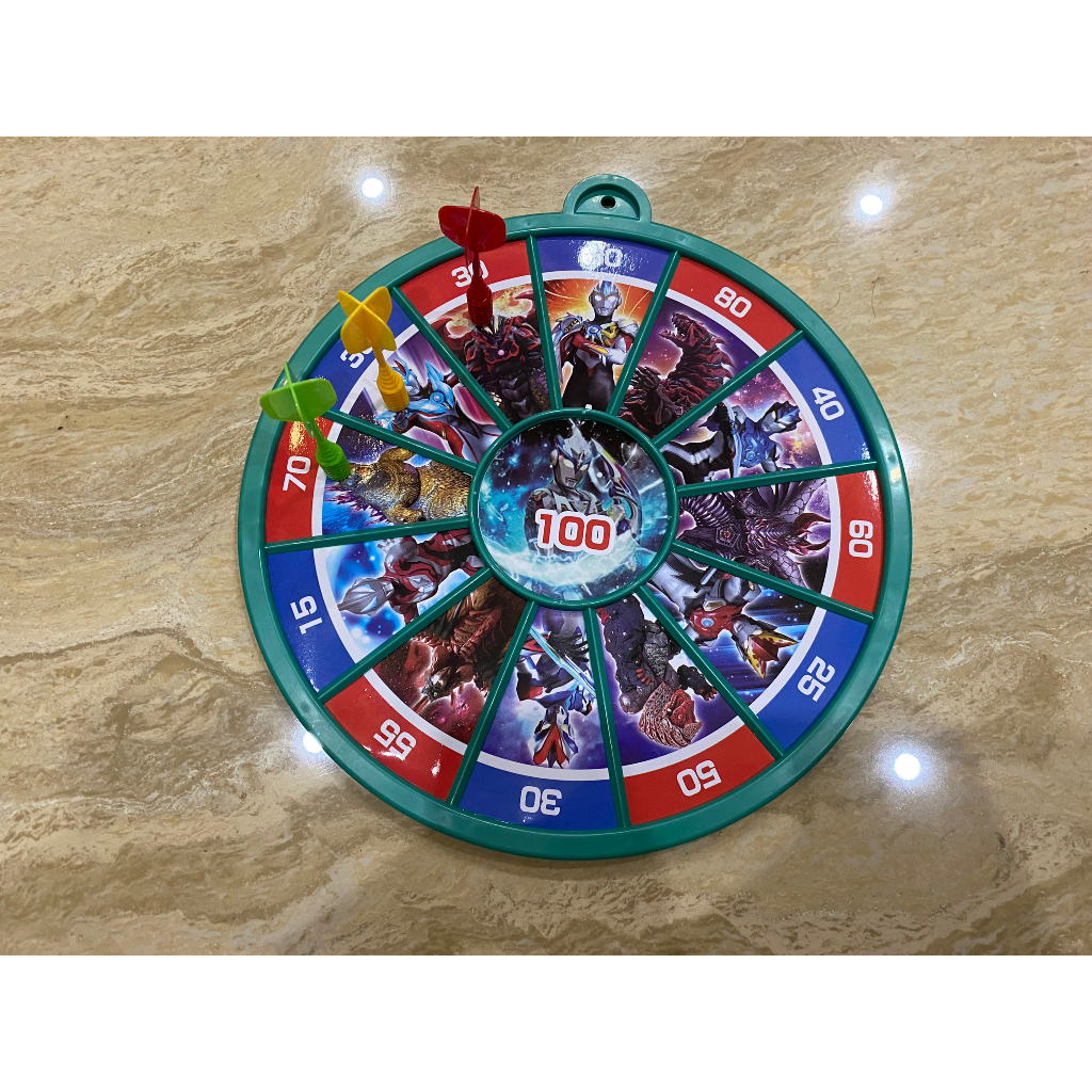 Bảng Gỗ Phóng Phi Tieu Kèm 4 Phi Tieu (30cm), Trò Chơi Phóng Phi Tieu Xả Stress Hiệu Quả