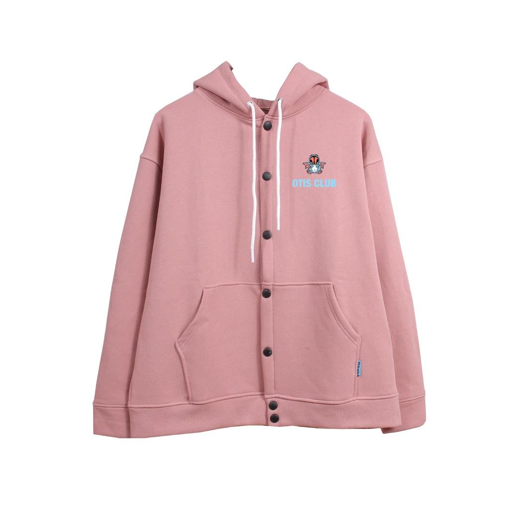 ÁO KHOÁC HOODIE NÚT GÀI BASIC