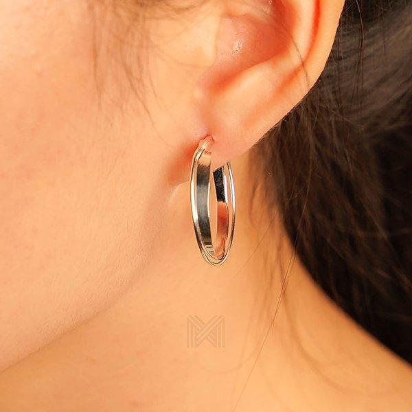 Bông tai Bạc 925 Minimal Millenne Paris MLER1116