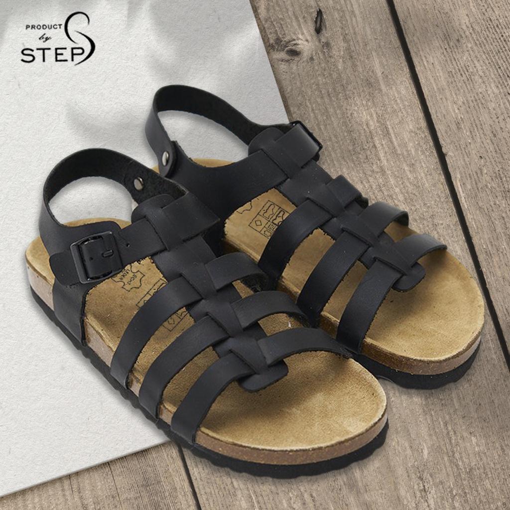 Giày đế trấu Unisex Da Quai chiến binh