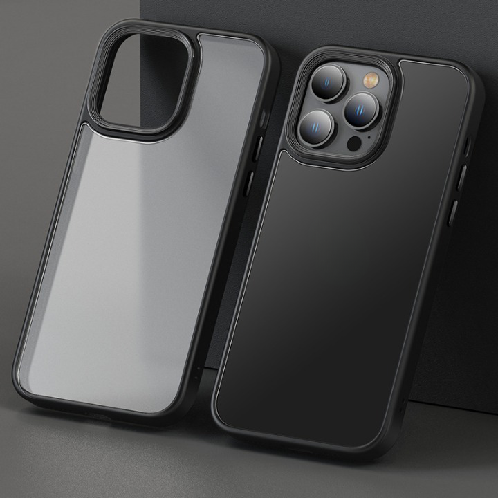 Ốp Lưng Mờ Chống Bám Vân Tay cho IPHONE 11/ 11 Pro 11 Pro Max, 12/ 12 Pro/ 12 Pro Max, Iphone 13/ 13 Pro/ 13 Pro Max, Iphone 14 Pro Max/ 14 Pro Lưng Cứng Mờ, Viền Dẻo Bảo Vệ Camera.