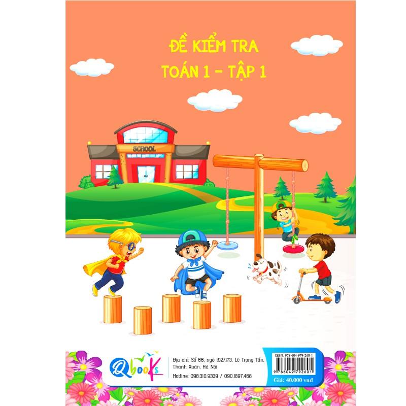 Sách - Đề Kiểm Tra Toán 1 - Cánh Diều - Học Kì 1 (1 cuốn)